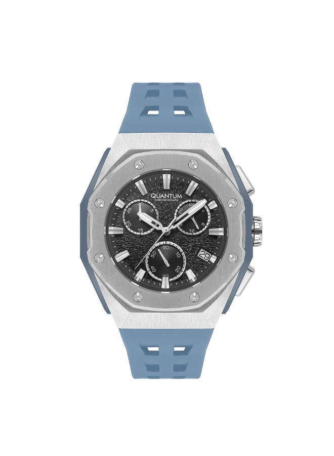 Quantum Men's Silicone Analog Watch HNG1170.360 - 46 mm - Image 1